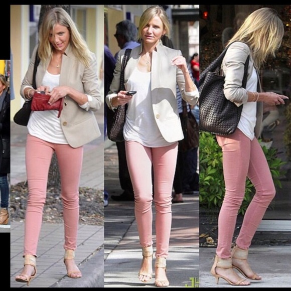 Rag & bone dusty rose pink skinny jeans sz 24 $300 - Picture 1 of 3